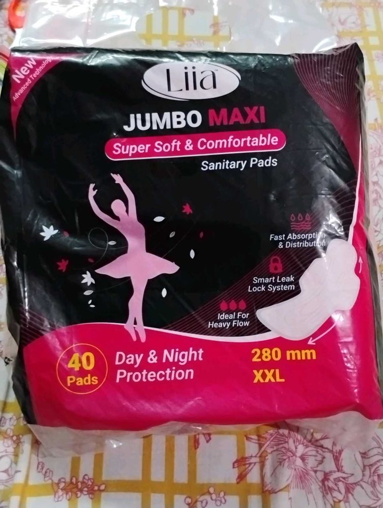 100%COTTON Liia Jumbo Maxi Sanitary Pads