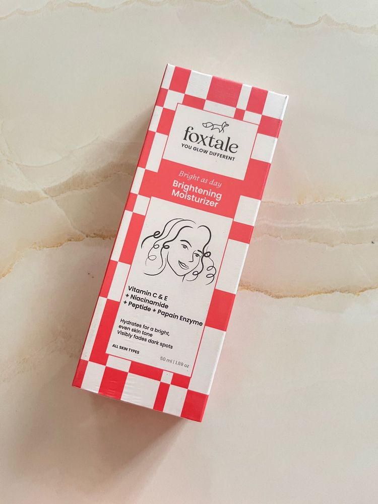 Foxtale Bright as Day Brightening Moisturizer