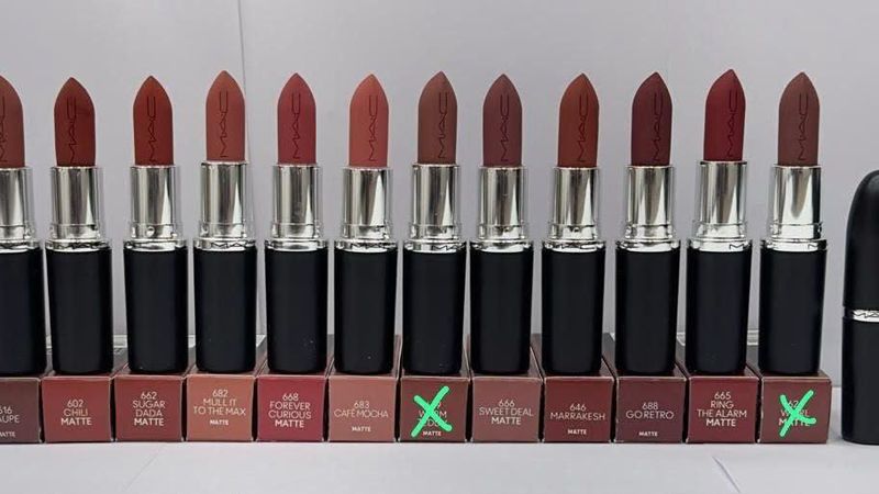 MAC Matte Lipstick Collection