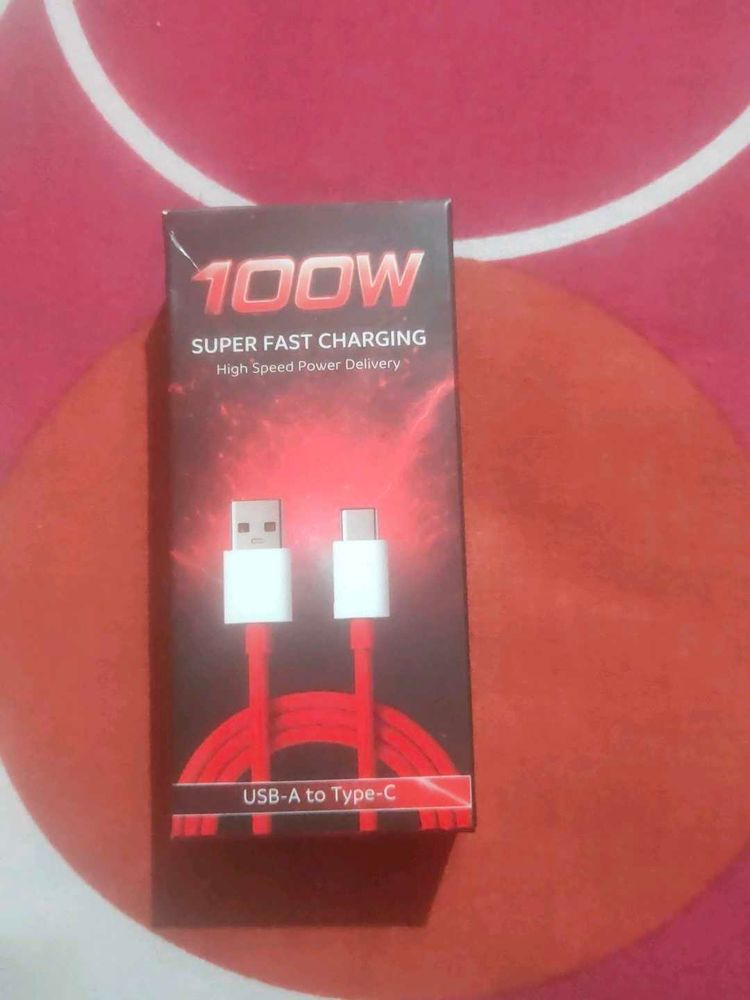 100W Super Fast Charging USB-A to Type-C Cable