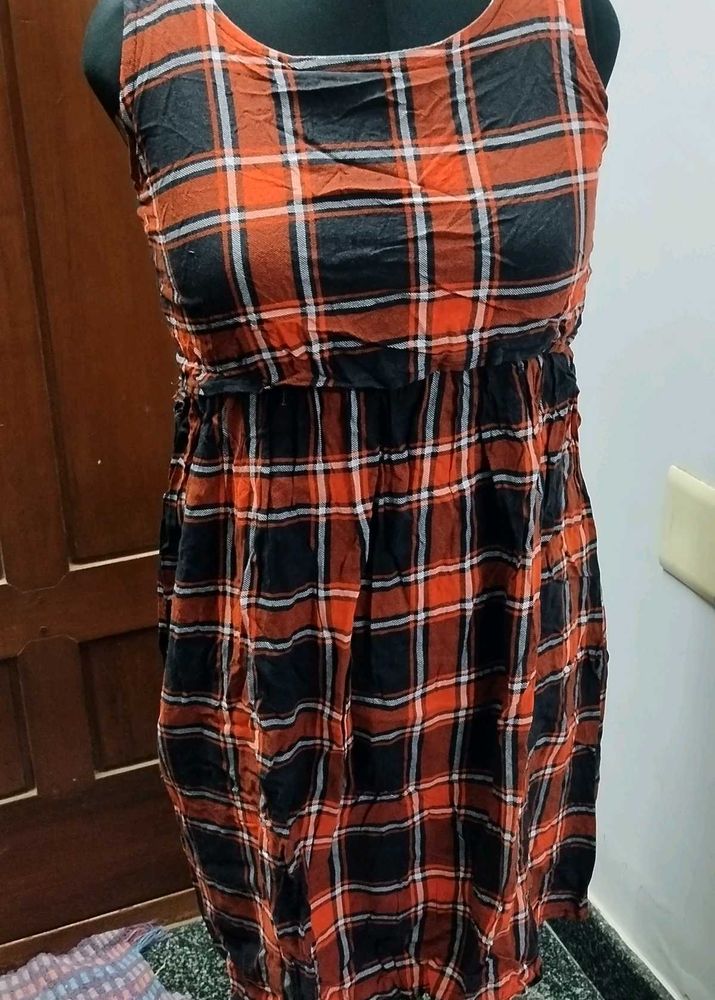 Trendy Plaid Dress