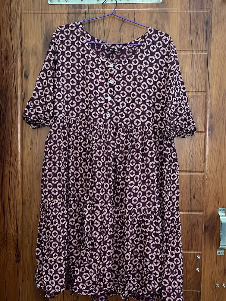 Mini cotton dress