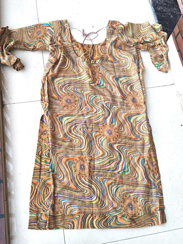 Unique Printed Kurta