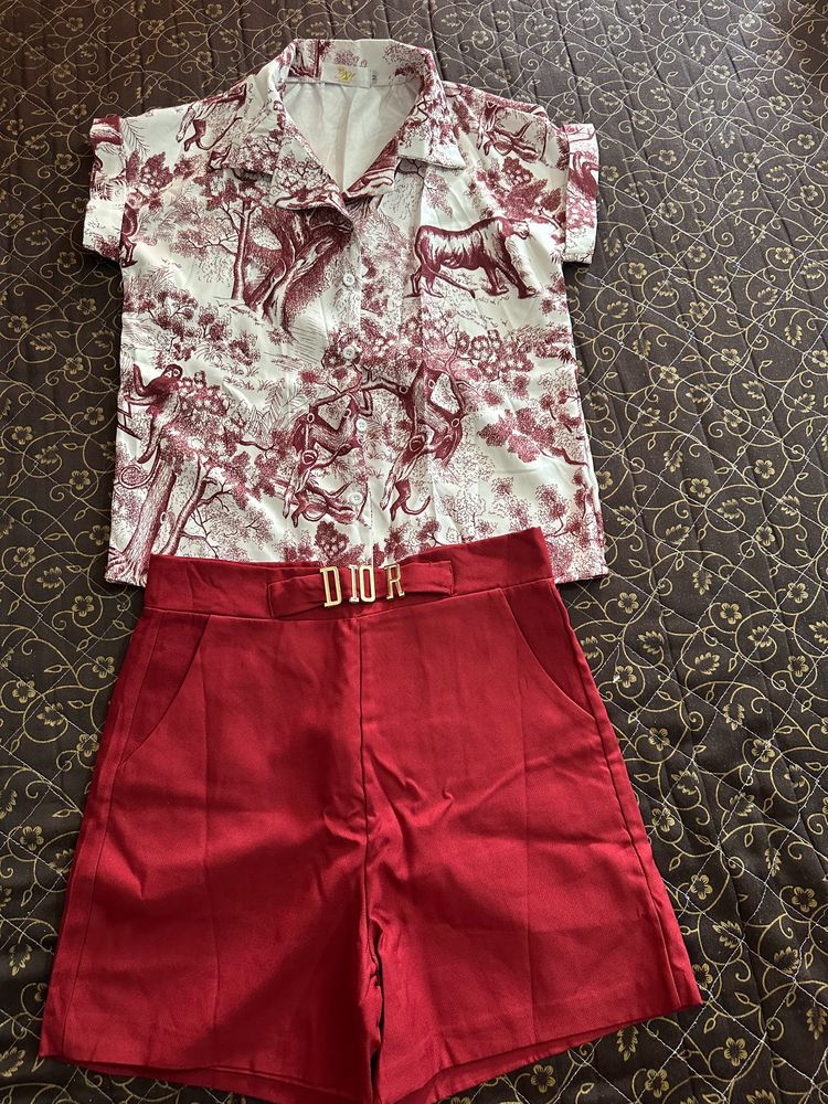 Coords Polo Shirt And Short