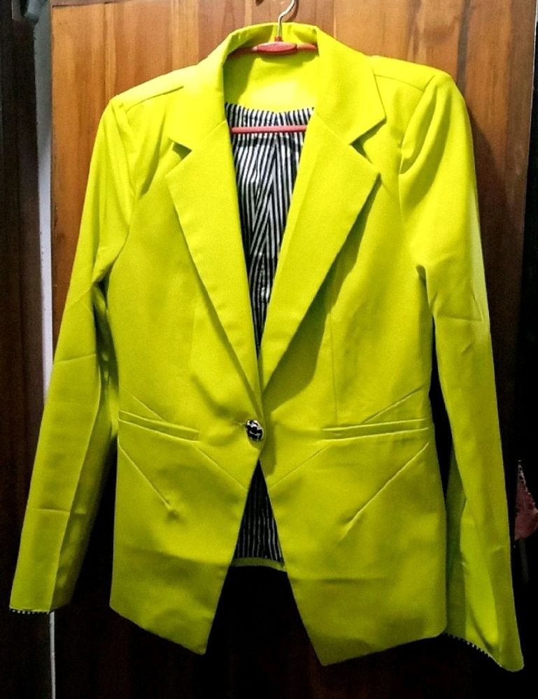 Chartreuse Blazer