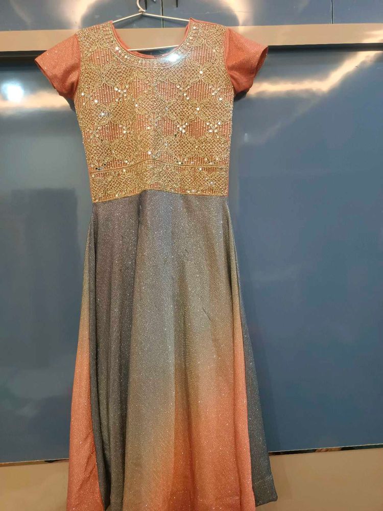 glitter gown