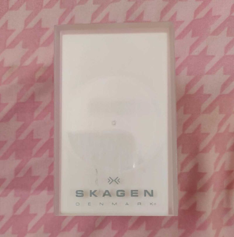Original Skagen Watch Box With Warranty Card