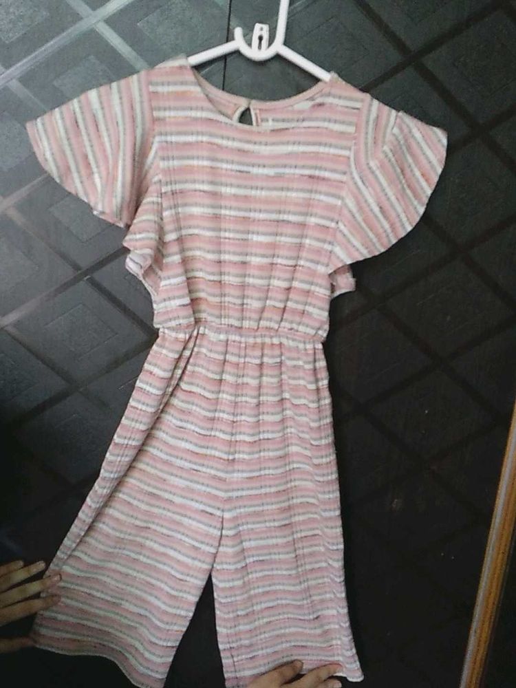 Chic Striped Jumpsuit