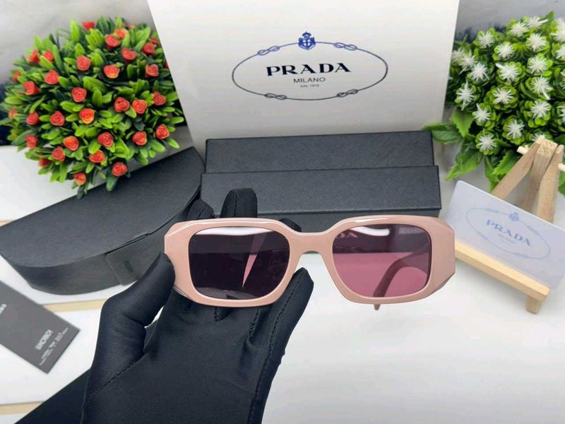 Prada Sunglasses - Chic Pink Tinted Lenses