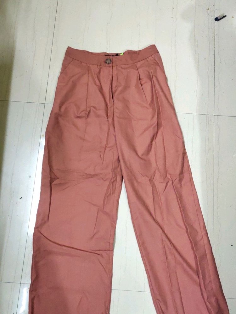 High Waisted Wide Leg Trouser Sale Only For Today