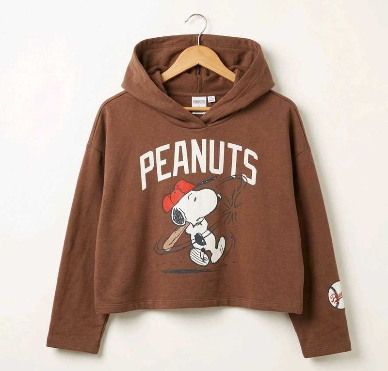 Peanuts Snoopy Baseball Hoodie