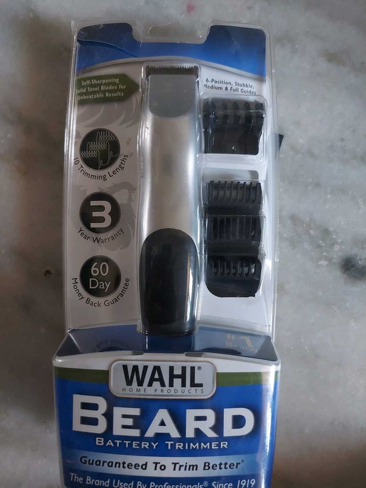 Beard Rechargeable Battery Trimmer 🔋