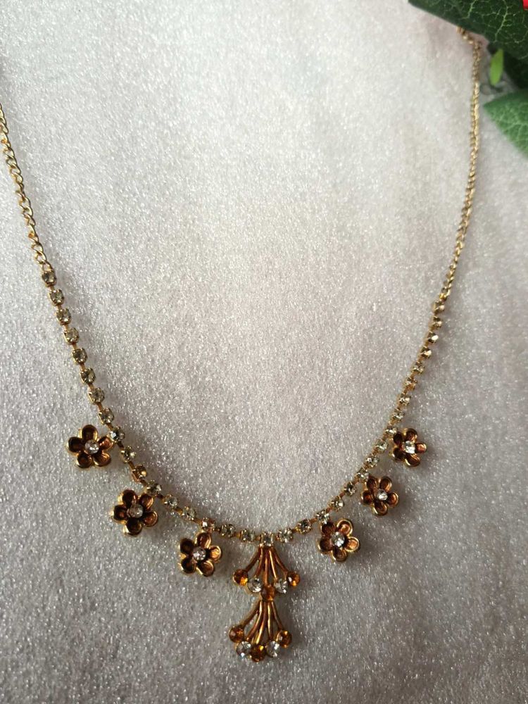 Floral Charm Necklace