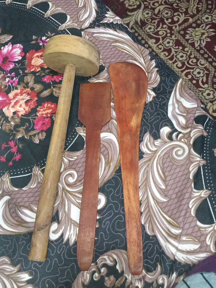 Wooden Cooking Utensils Set