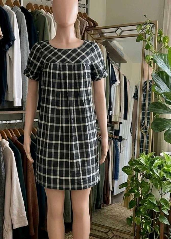 Classic Plaid Mini Dress