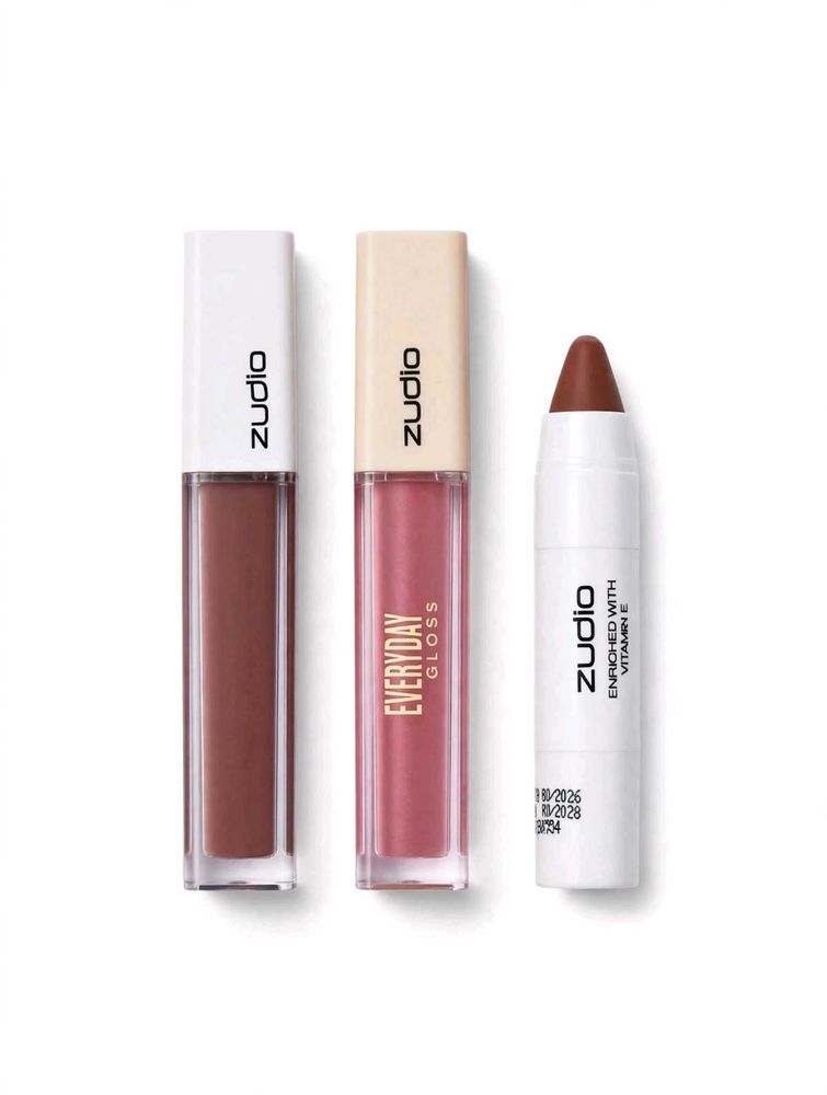Zudio Lip Gloss &amp; Lipstick Set
