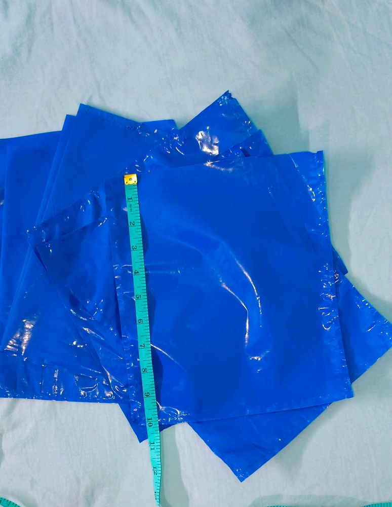 Wholesale Price 50 Piece Durable Strong Blue Courier Bags Non Transparent 50 Pieces ( 9×10 Inch)