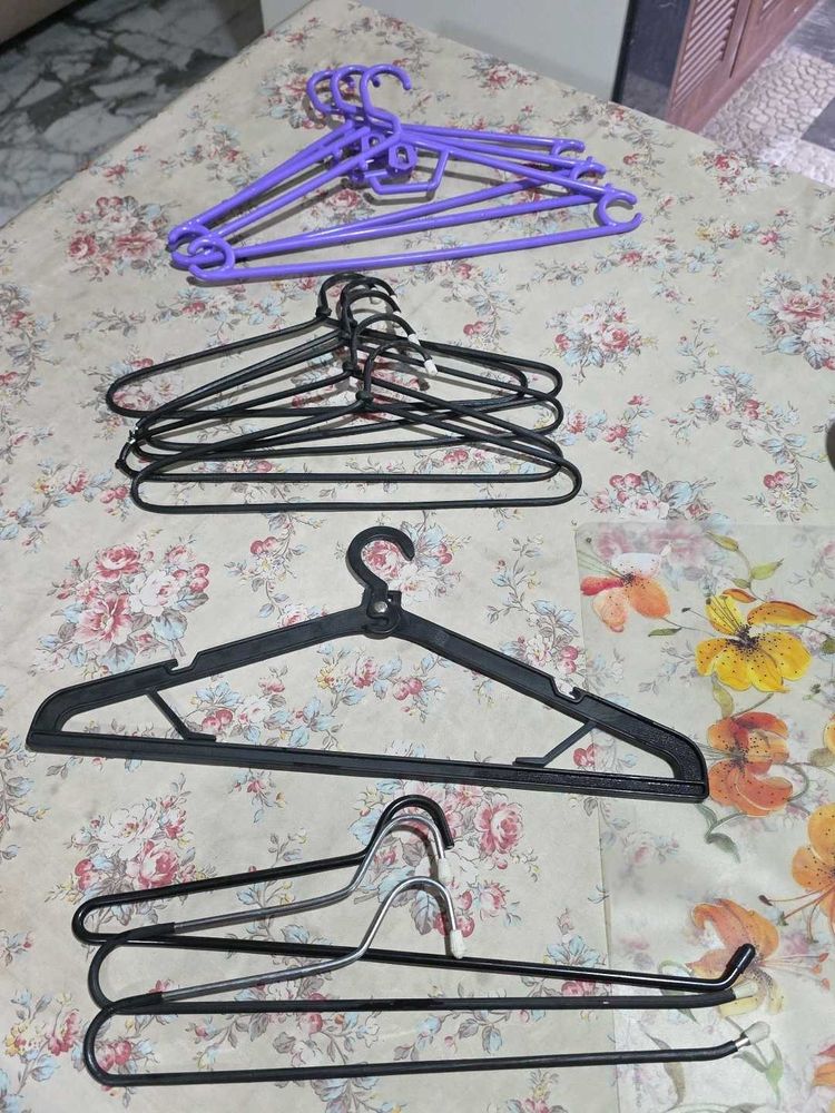Assorted Clothes Hangers - Pack of 10+