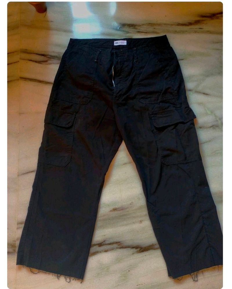Black Cargo Pants