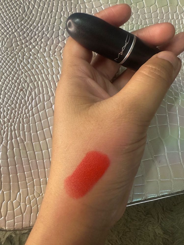 MAC Lipstick -Lady Danger Red Shade