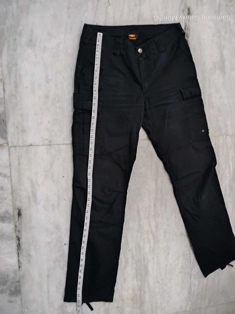 pentagon Black Cargo Pants