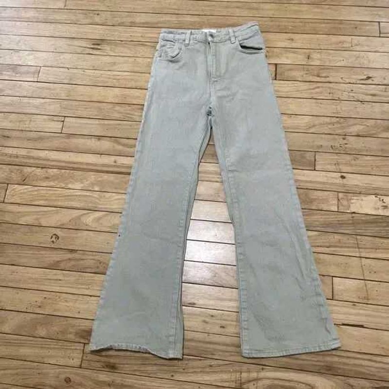 Light Blue Flared Jeans