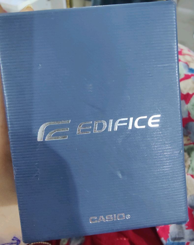 Edifice Casio Men's Analogue Watch. Like New.