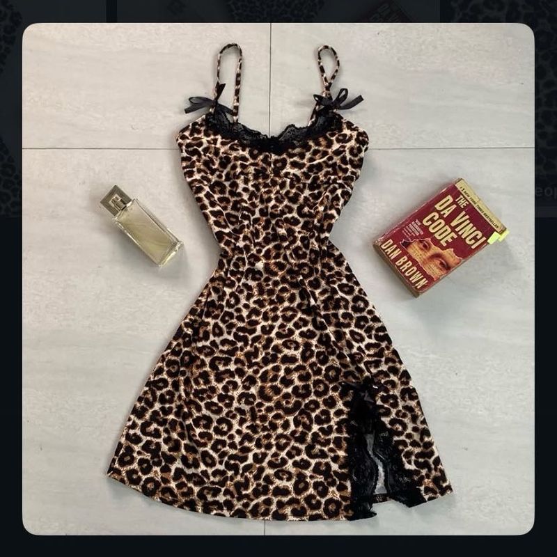Leopard Print Babydoll⭐️