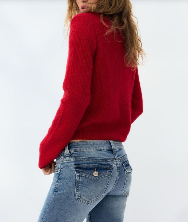 H&amp;M y2k denim flared low jeans