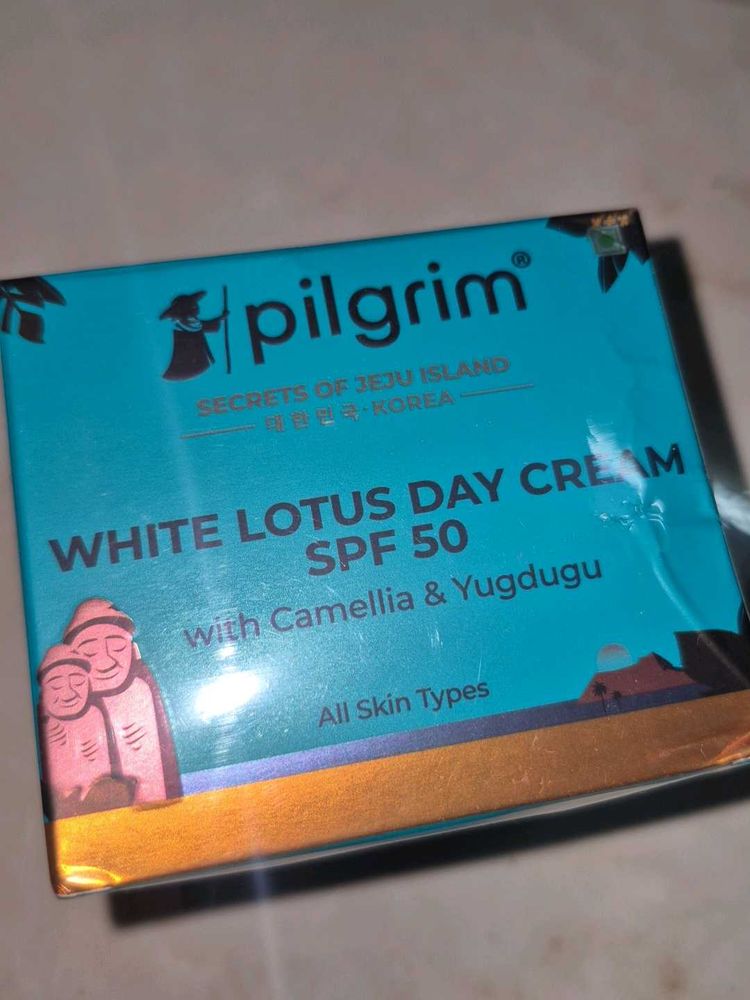 Pilgrim White Lotus Day Cream SPF 50