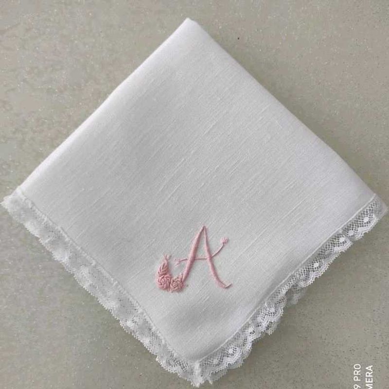 Floral hand Embroidered Handkerchief (combo -3)