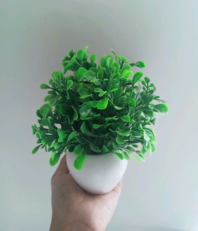 Mini Green Artificial Plant