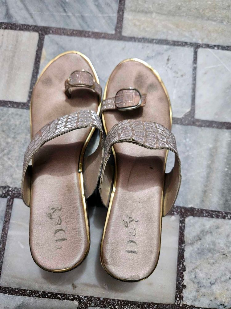 Stylish Embellished Flat Sandals
