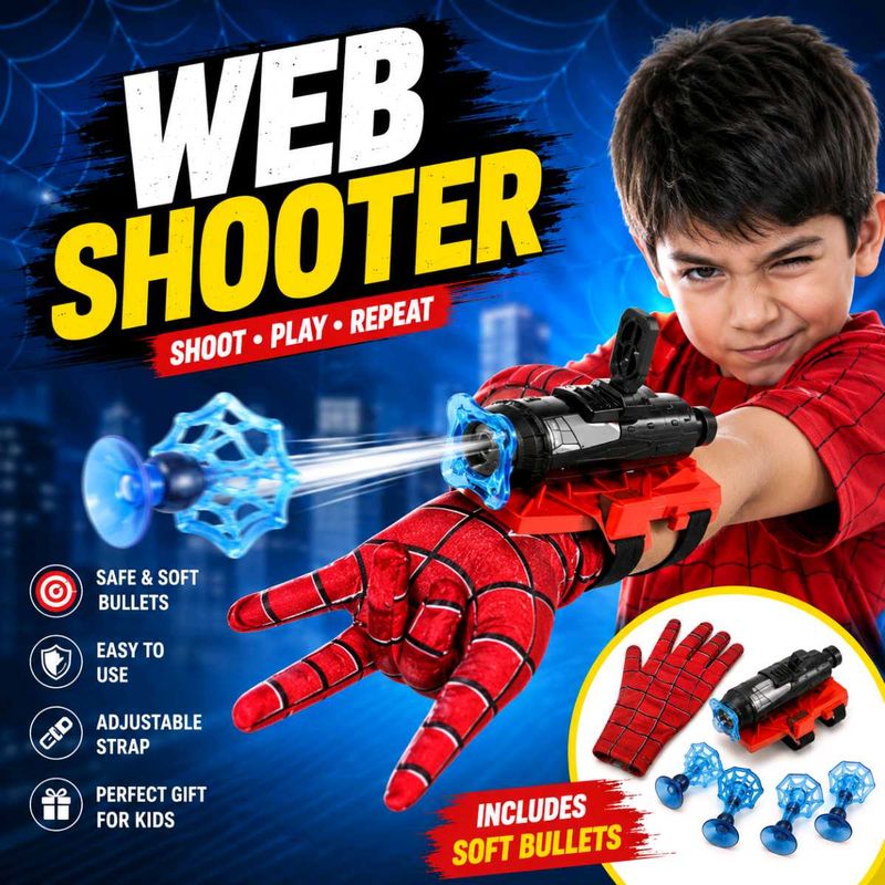Spiderman Web Shooter Toy