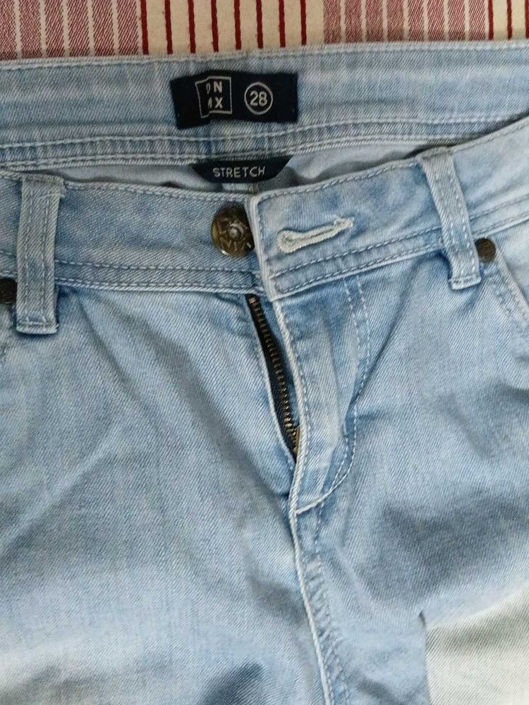 Light Wash Stretch Jeans