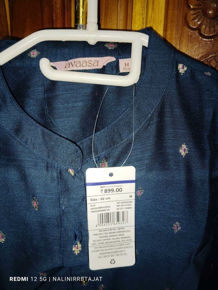 Avaasa Mix Kurta - New with Tags