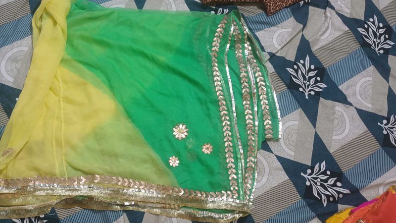 Vibrant lehanga with Embellishmentso