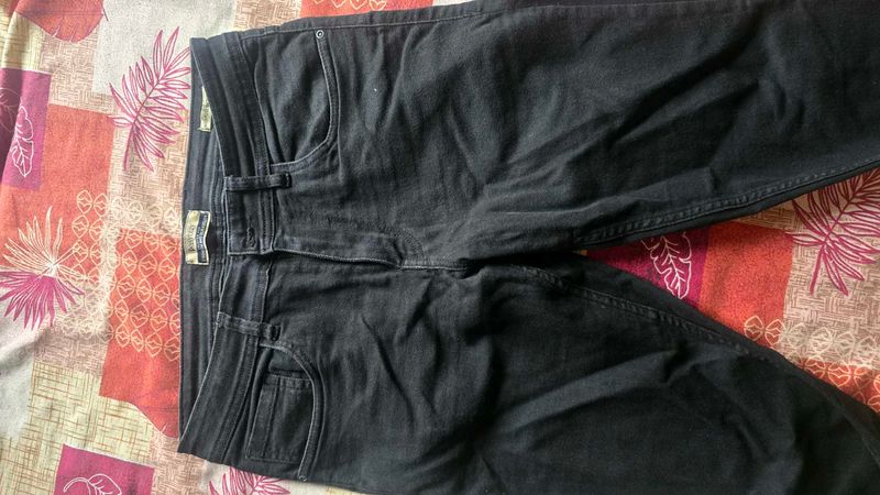 Classic Black Denim Jeans