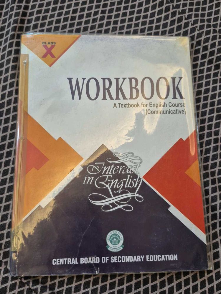 workbook English communicative class 10 CBSE