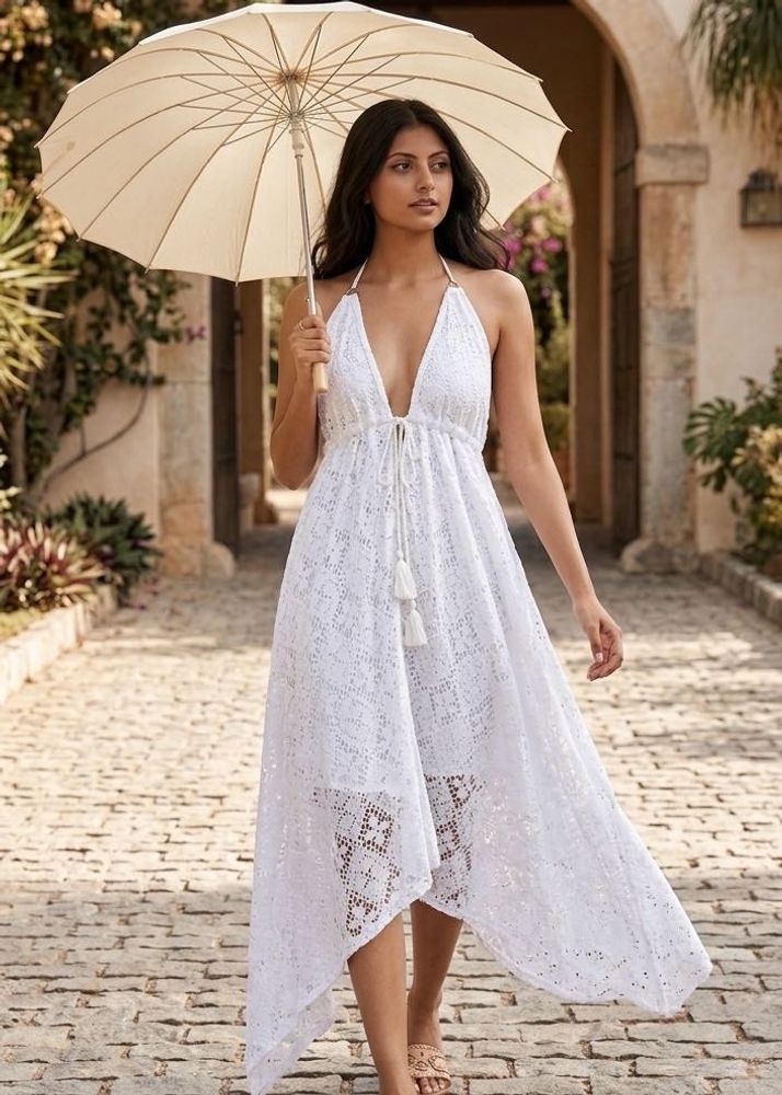 White Lace Dress