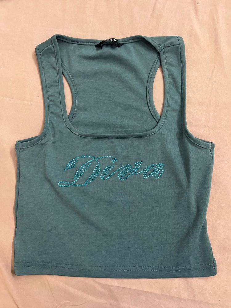 Sparkly "Diva"  Tank Top