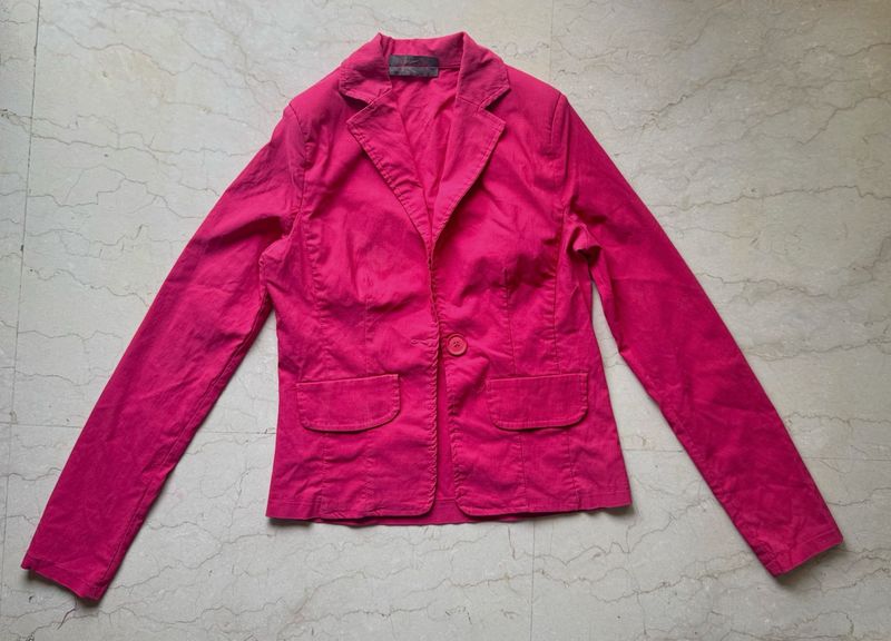 Vibrant Pink Blazer