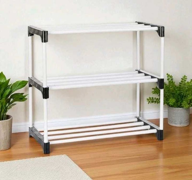 Three 3 Tier Shoe Rack Organizer Premium Quality