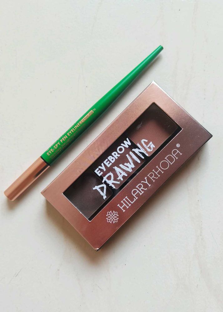 Hilary Rhoda Eyebrow Drawing &amp; Green Eyeliner Set