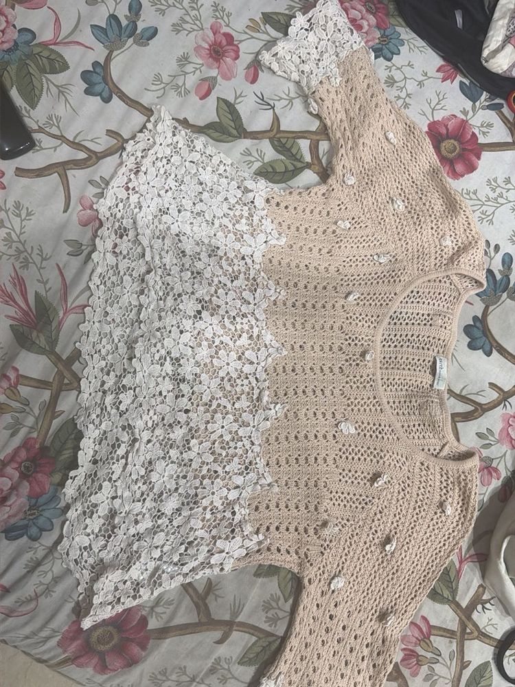 cute mesh top(korean look)