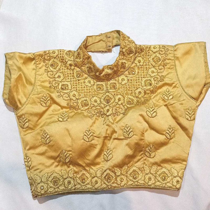 Gold Embroidered Blouse