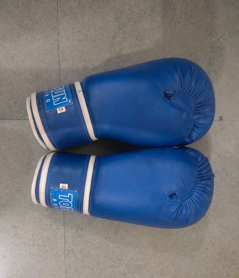 Blue Boxing Gloves