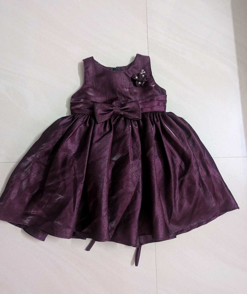 Sparkling Purple Party Dress
