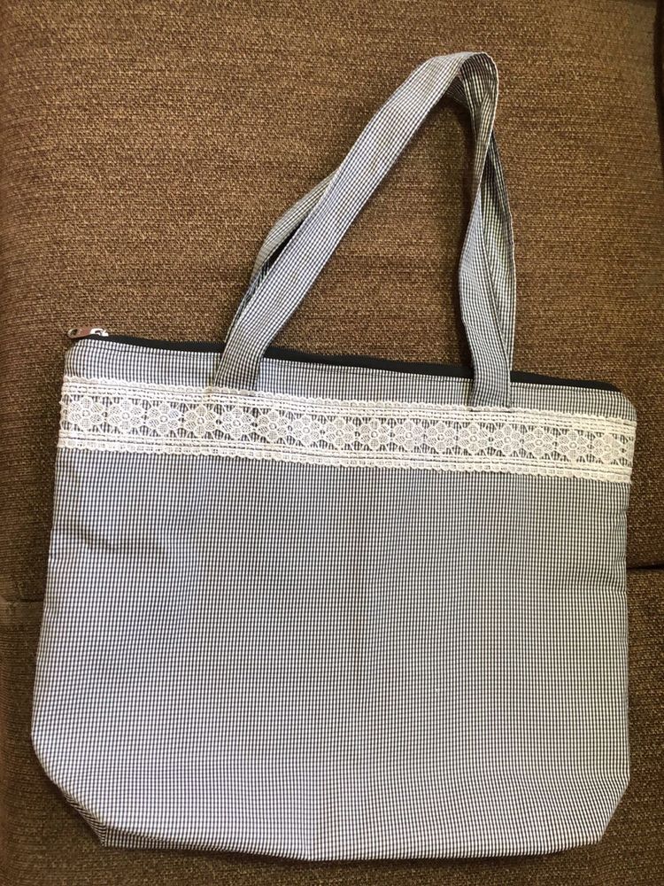 Chic Gingham Tote Bag ✨✨✨