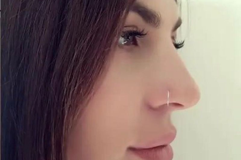 Minimalist Nose Hoop Ring